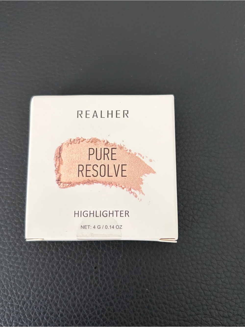 RealHer Pure Resolve Highlighter - Rose Gold Shimmer